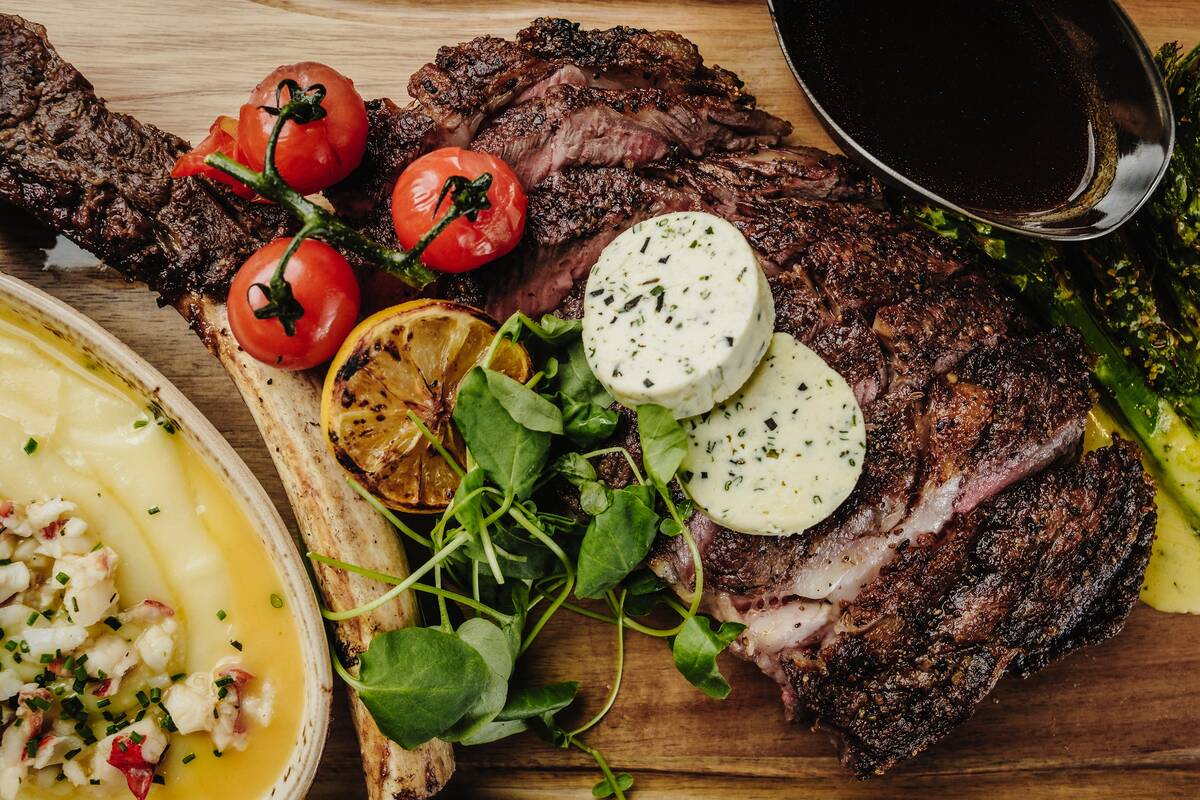 Creekstone Farms Tomahawk for Two at Twin Creeks Steakhouse. (Silverton)