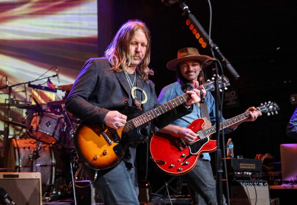 Devon Allman with The Allman Betts Band performs at Buckhead Theatre on Monday, December 30, 20 ...