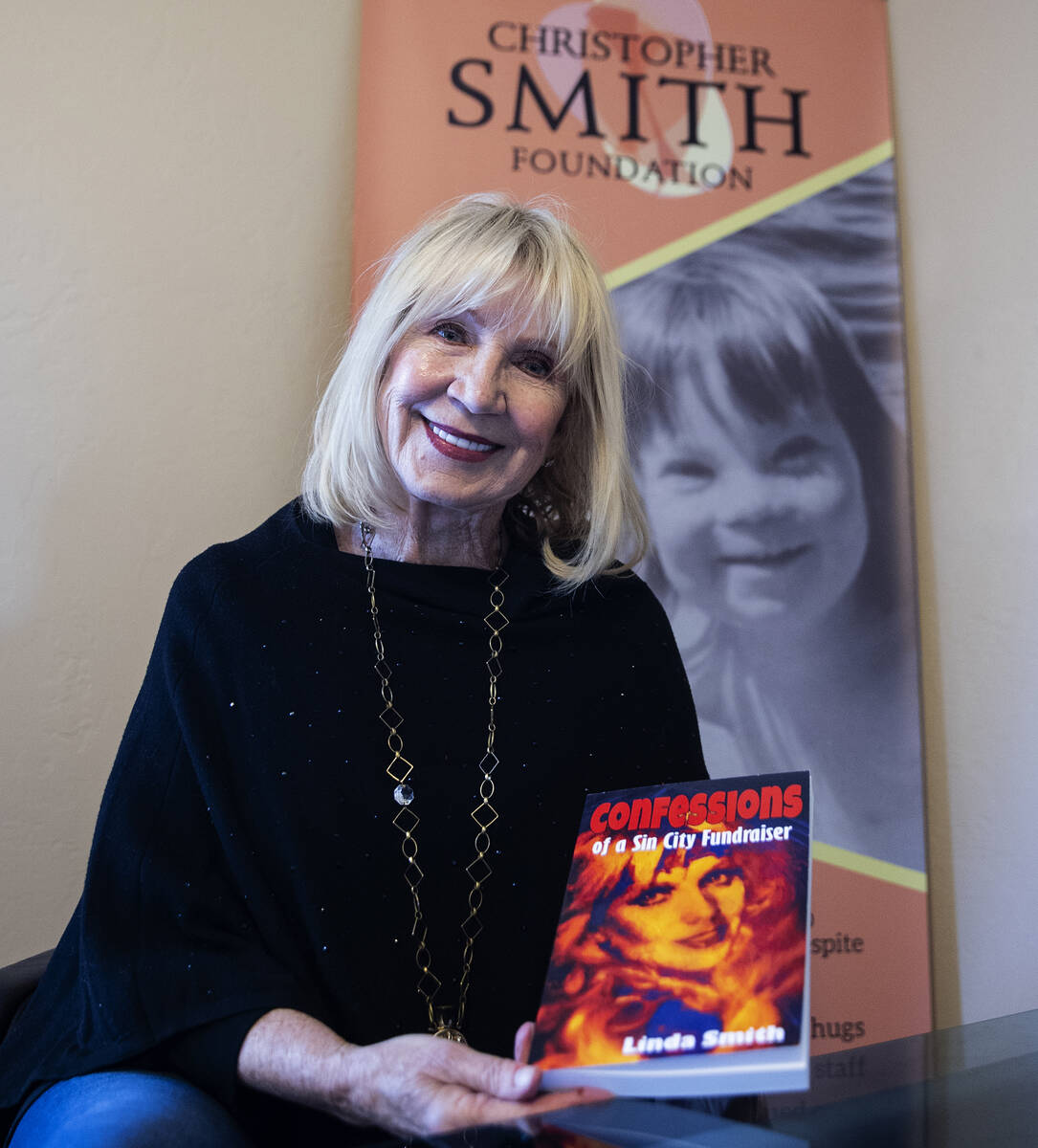 Linda Smith, who for decades was chief fundraiser and face of Opportunity Village, poses for a ...
