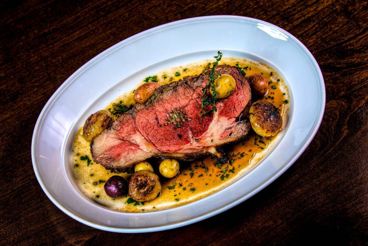ONE Steakhouse will celebrate Christmas with a prime rib dinner. (ONE Steakhouse)