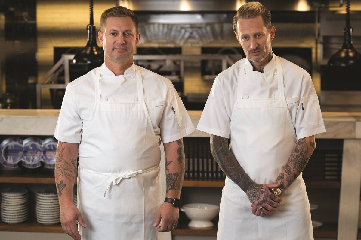 Bryan, left, and Michael Voltaggio. (MGM Resorts International)