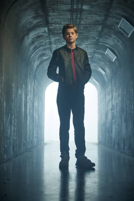 Disney's "Secrets of Sulphur Springs " stars Preston Oliver as Griffin Campbell. (Disney/Matthi ...