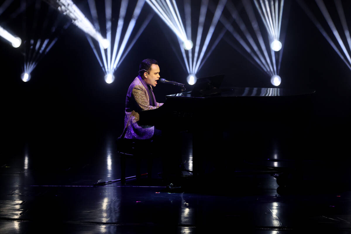 Kodi Lee performs during a preview of “America’s Got Talent: Live!”&# ...