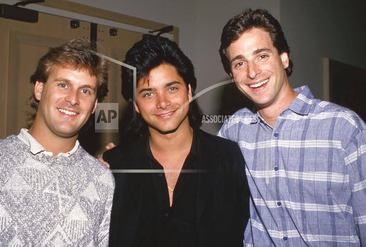 David Coulier, John Stamos and Bob Saget Circa 1980s Credit: Ralph Dominguez/MediaPunch /IPX