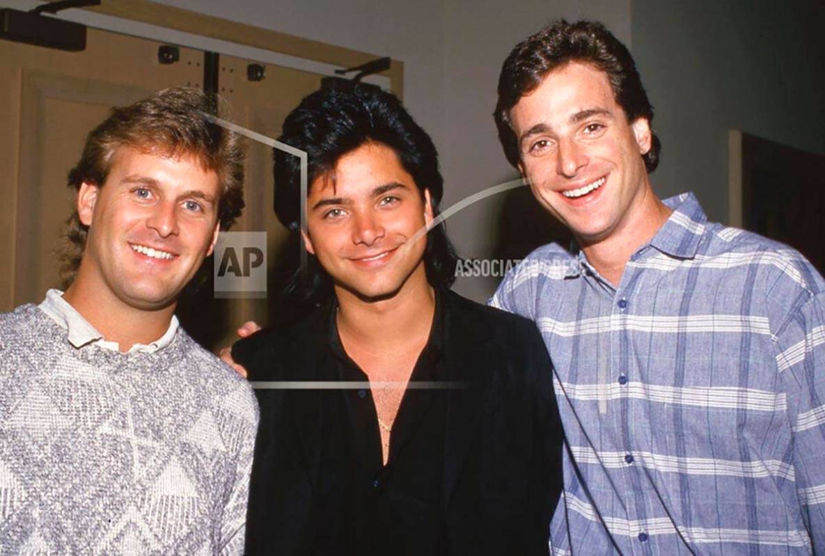 David Coulier, John Stamos and Bob Saget Circa 1980s Credit: Ralph Dominguez/MediaPunch /IPX