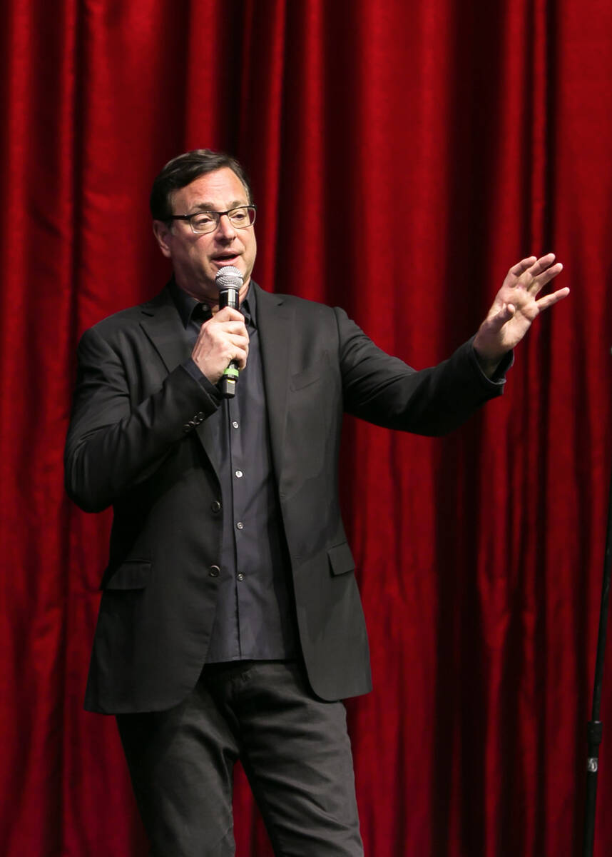 Bob Saget. (Jeff Ragazzo)