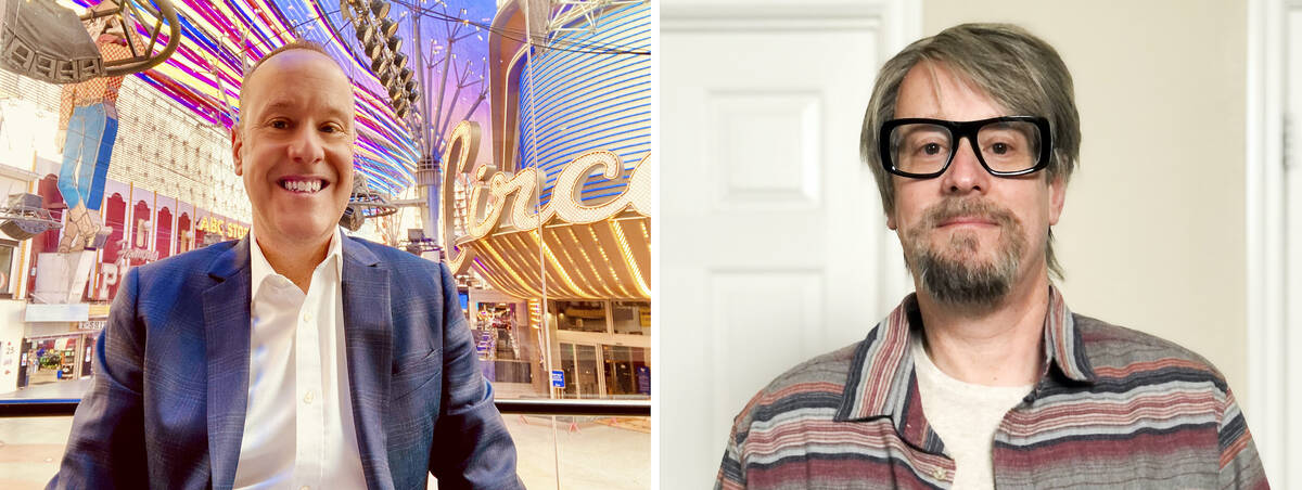 Andrew Simon, president and CEO, Fremont Street Experience, who began his job at this hugely po ...