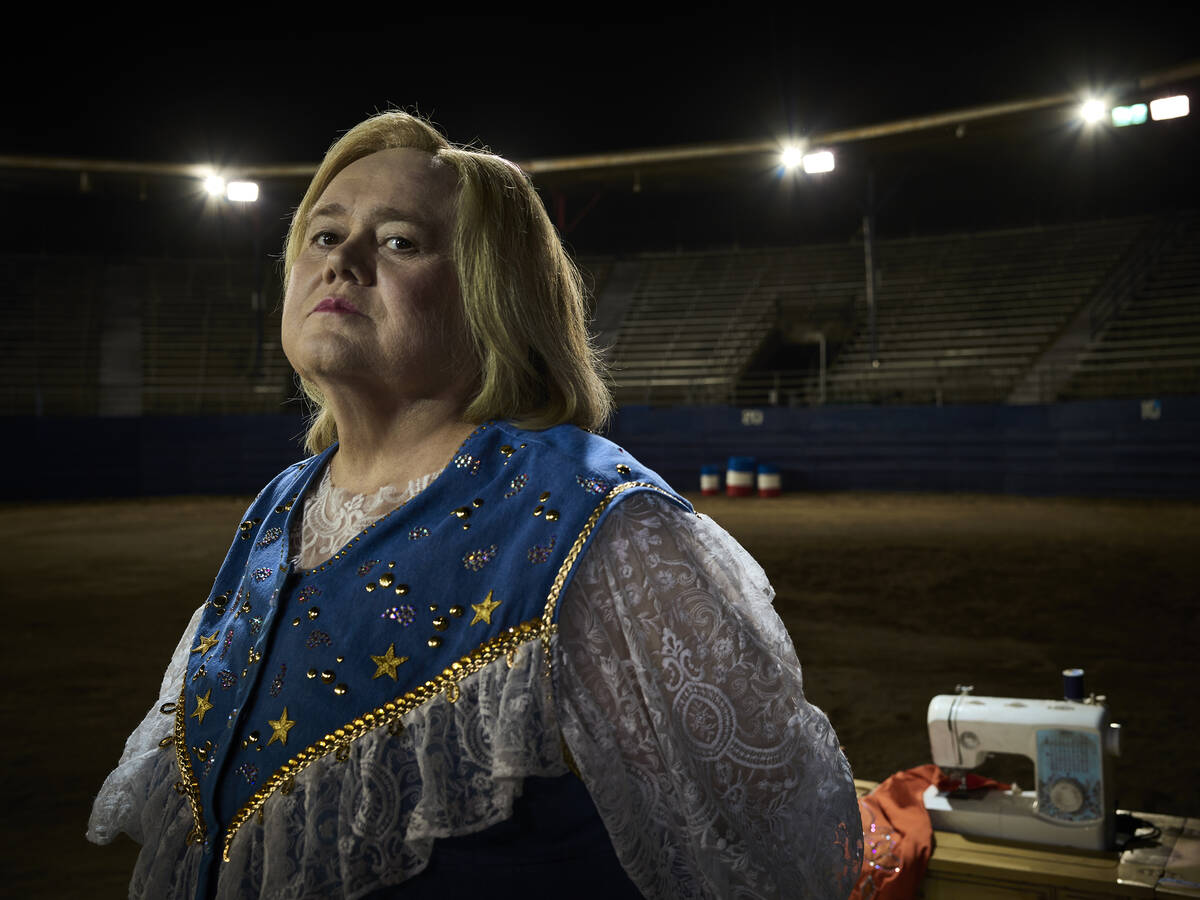 Louie Anderson as "Christine Baskets" on FX's "Baskets." (Matthias Clamer/FX)