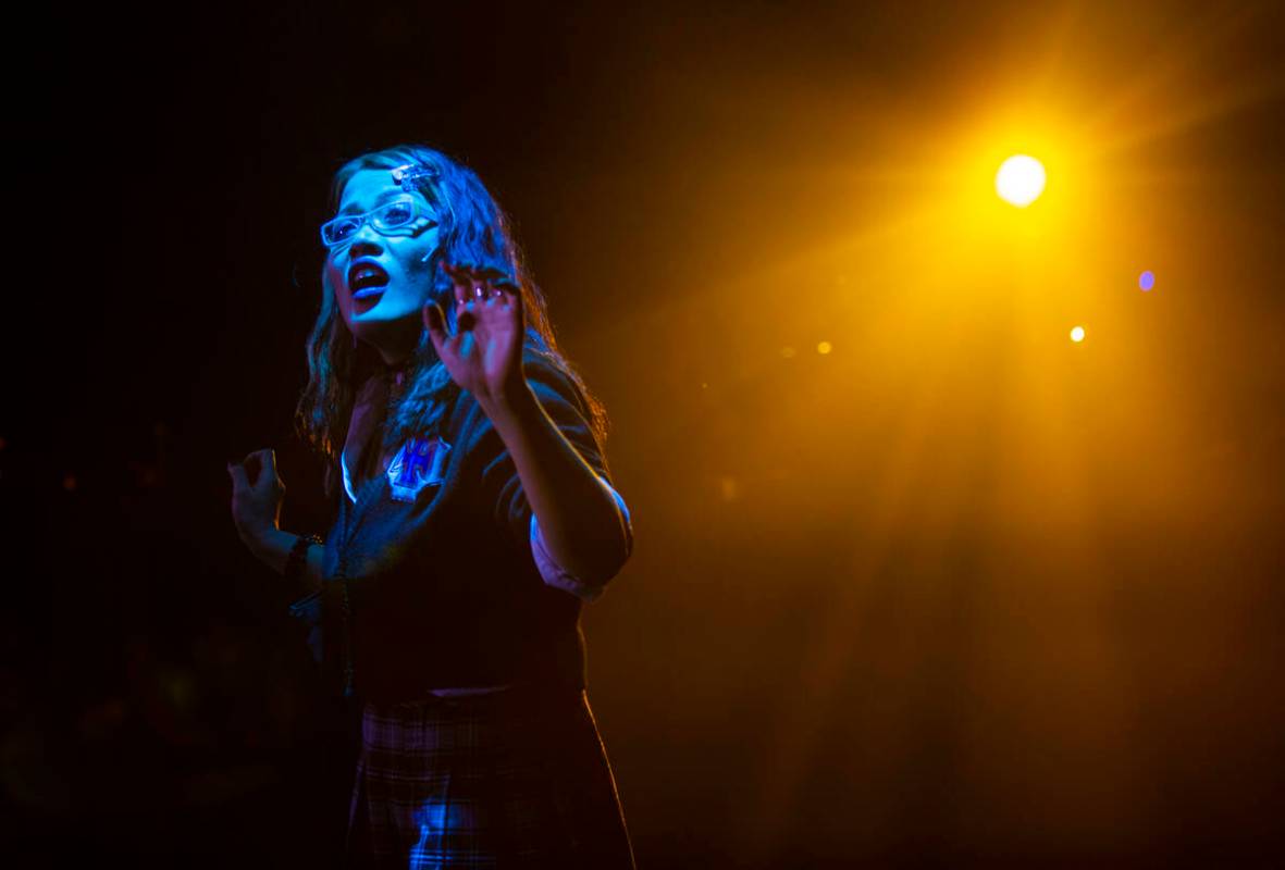 Jenelle Catherina performs during the opening night of “The Craft: an Unauthorized Music ...