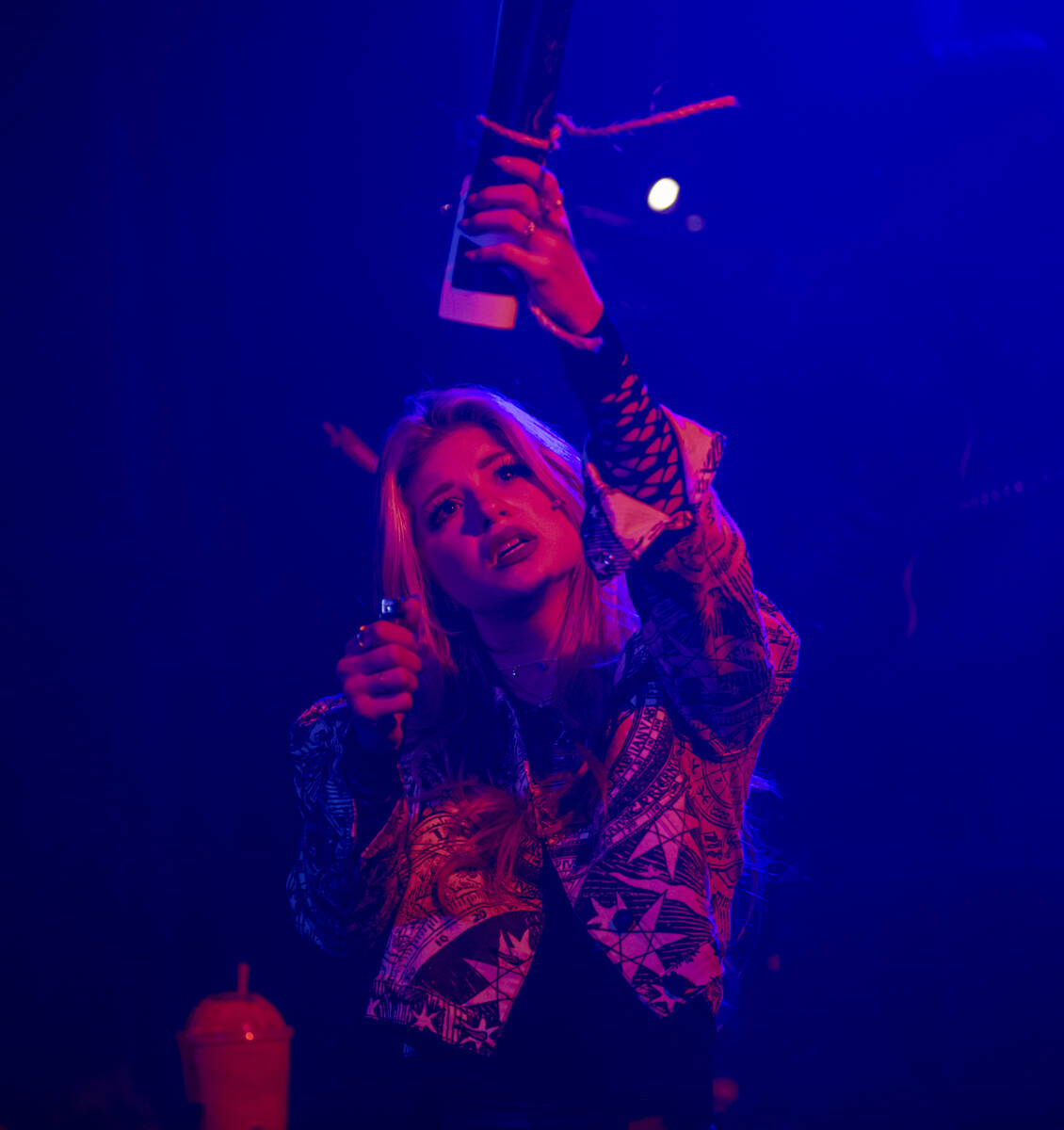 Katie Marie Jones performs during the opening night of “The Craft: an Unauthorized Music ...