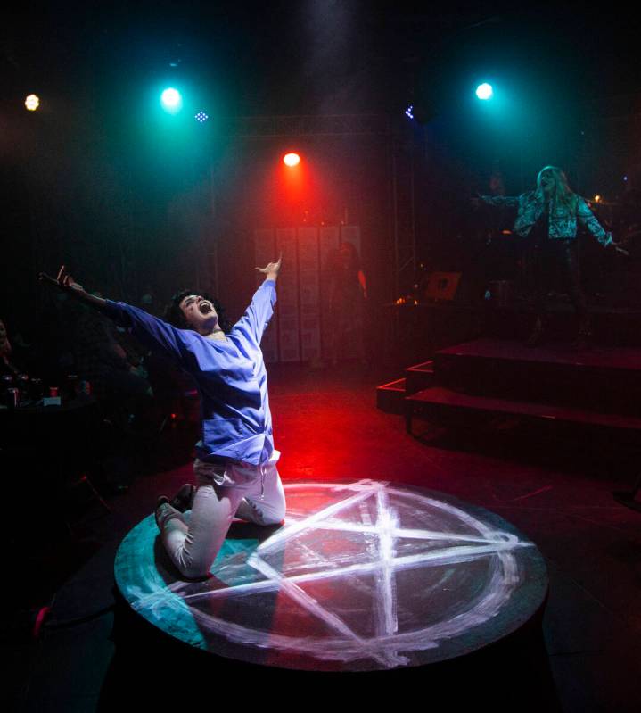 Caitlin Ary performs during the opening night of “The Craft: an Unauthorized Musical Par ...
