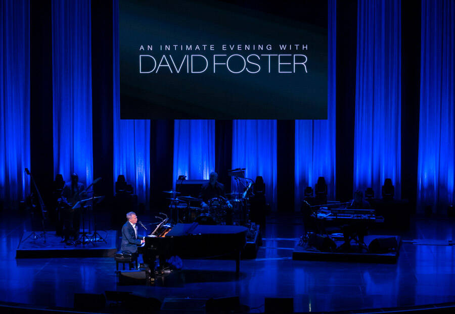 Famed producer, composer and arranger David Foster is shown at Encore Theater on Friday, Jan. 2 ...