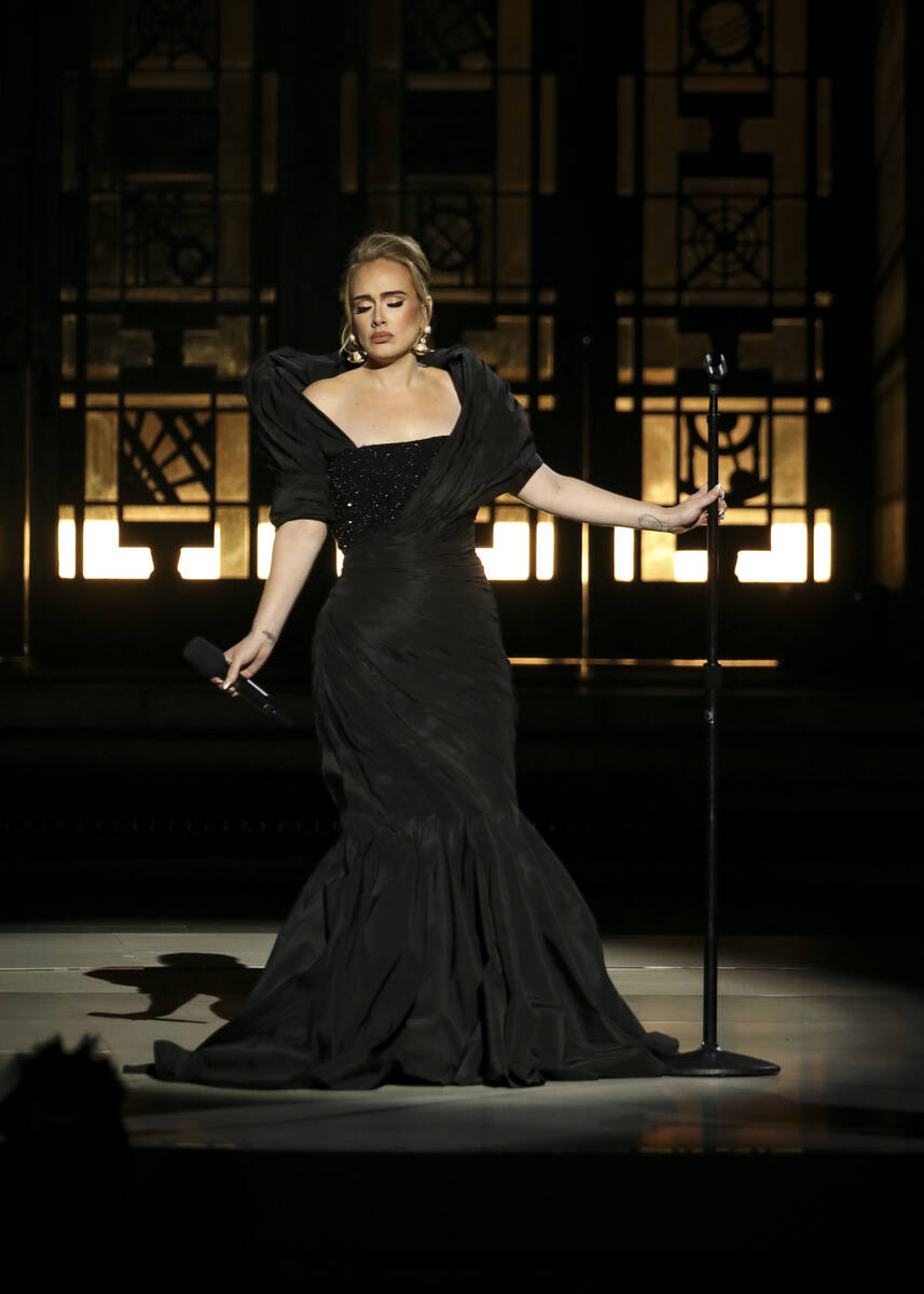 Adele performs at the Griffith Observatory in Los Angeles. (Cliff Lipson/CBS)
