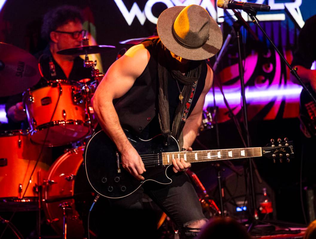 Andrew Diessner performs during a "Monday's Dark" show celebrating Britney Spears at ...