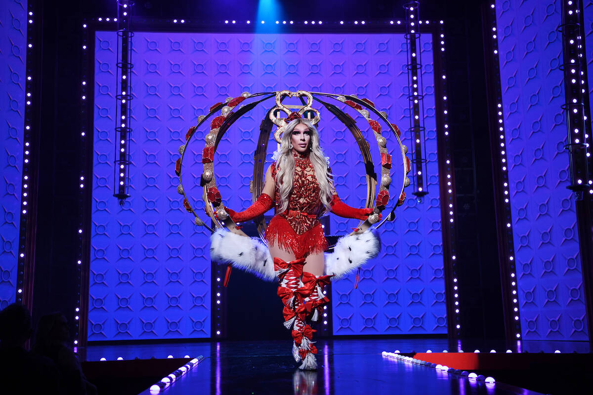 "Ru Pauls Drag Race Live!" is shown on its opening night at Flamingo Showroom on Jan. 30, 2020. ...