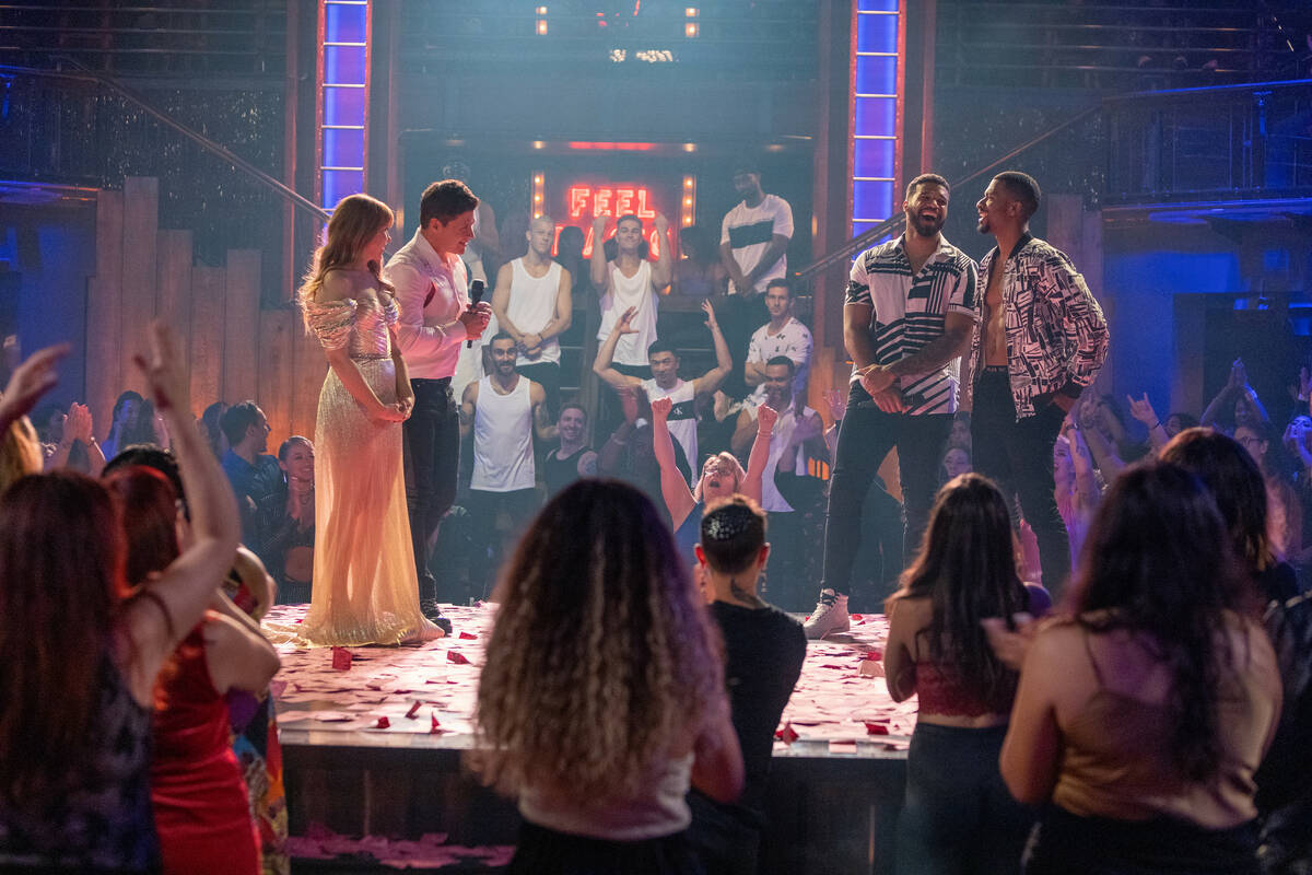 Nate Bryan and Johnny Dutch are show in the HBO Max series "Finding Magic Mike," which was reco ...