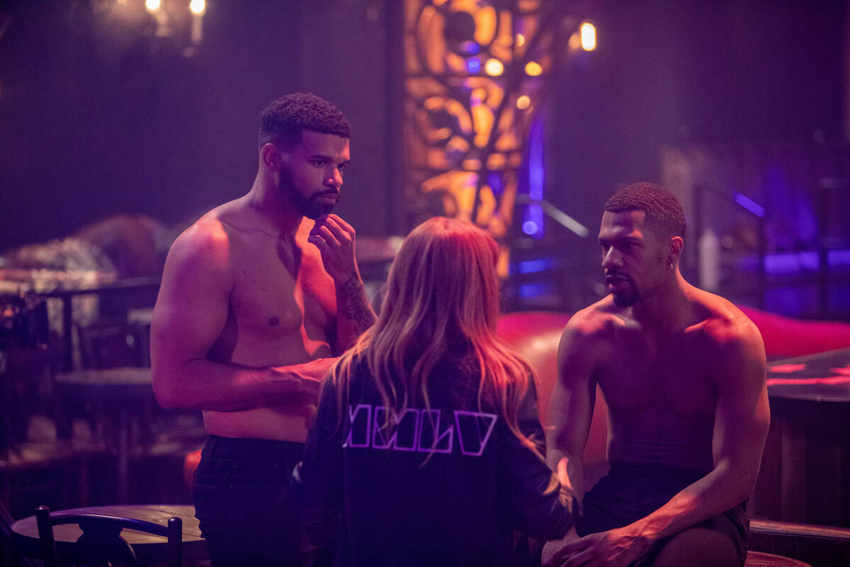 Nate Bryan and Johnny Dutch are show in the HBO Max series "Finding Magic Mike," which was reco ...