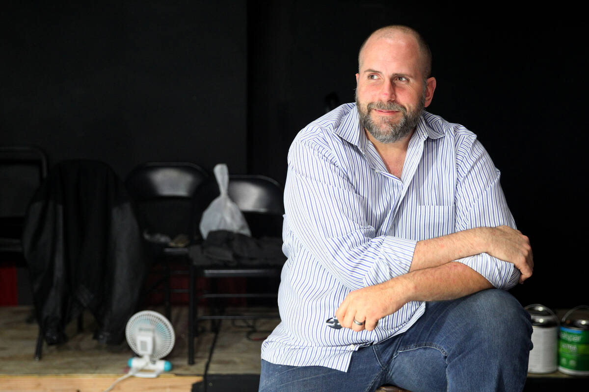 Majestic Repertory Theatre's artistic director Troy Heard. (K.M. Cannon/Las Vegas Review-Journa ...