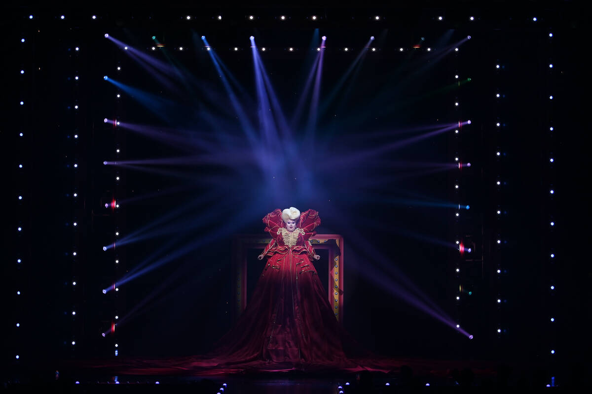 Drag queen Eureka O'Hara performs at RuPaul's Drag Race Live! at Flamingo Las Vegas on February ...