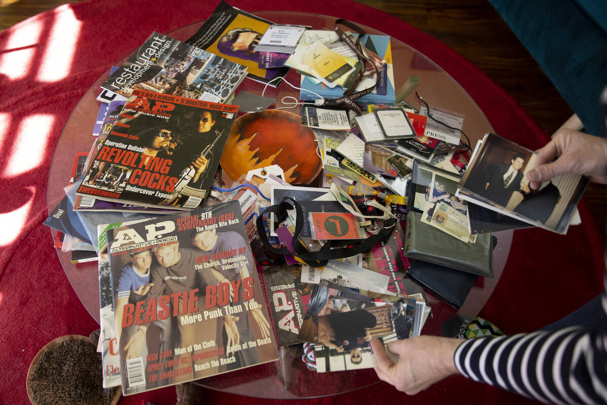 Eric Gladstone, a former music journalist and author of the recently published book, "Anyt ...