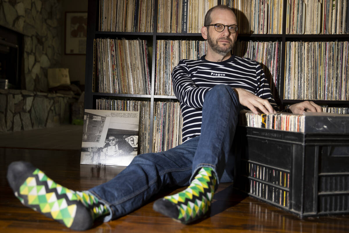 Eric Gladstone, former music journalist and author of the recently published book, "Anything Bu ...