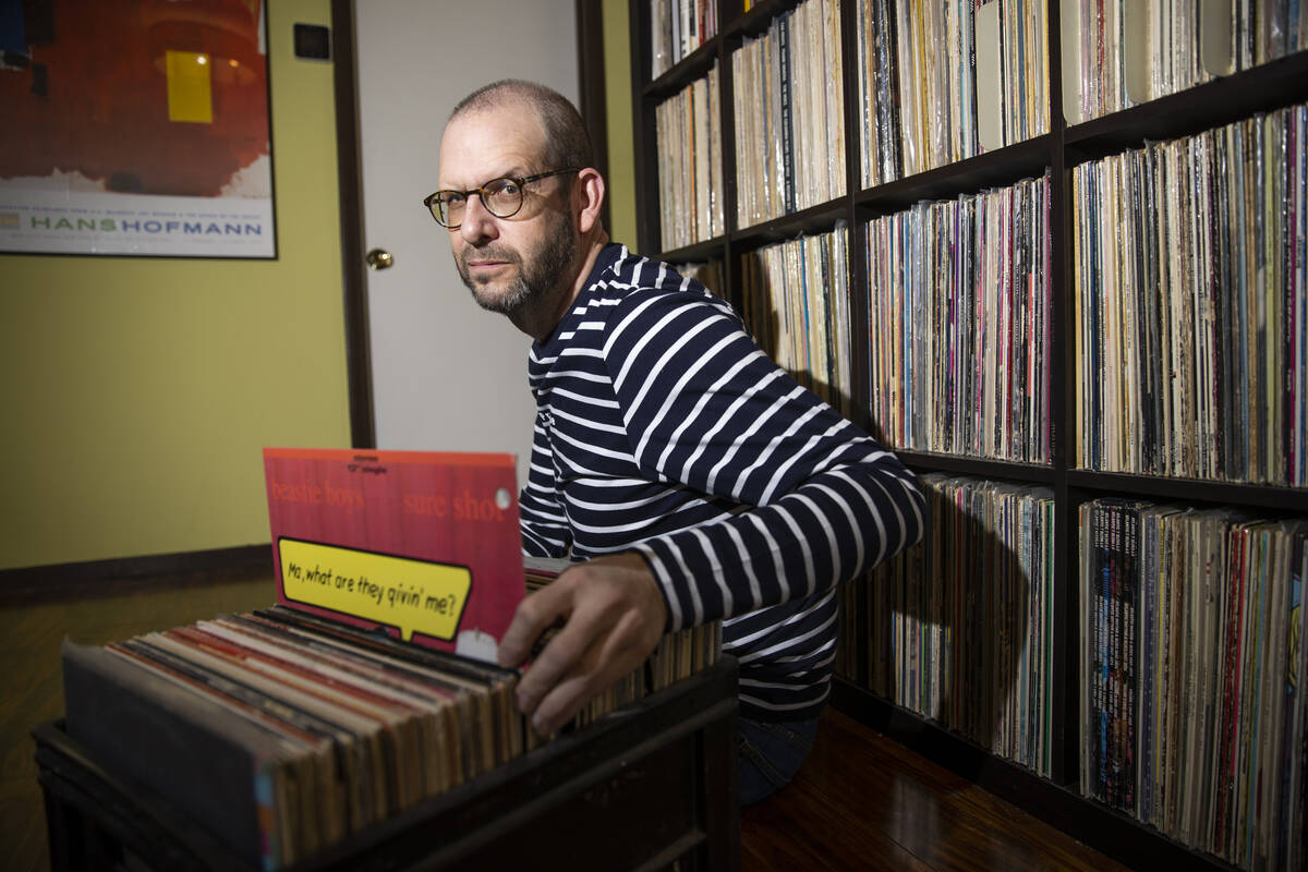 Eric Gladstone, former music journalist and author of the recently published book, "Anythi ...