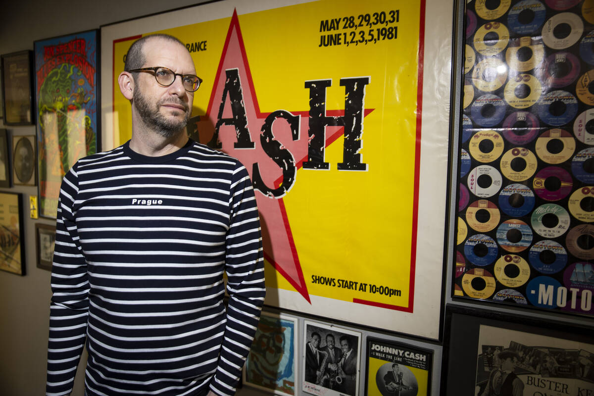Eric Gladstone, former music journalist and author of the recently published book, "Anythi ...