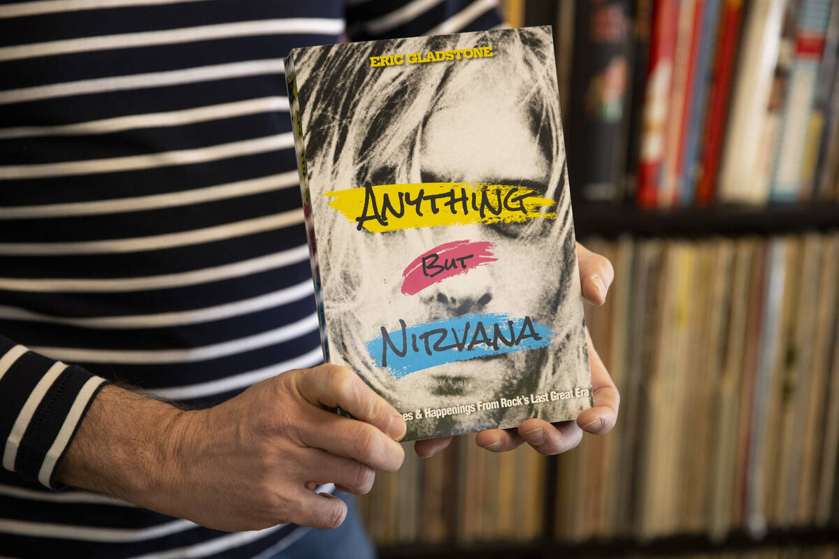 Eric Gladstone, former music journalist and author of the recently published book, "Anythi ...