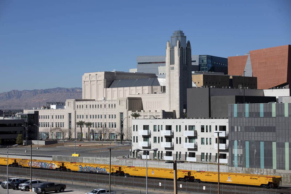 The Smith Center for the Performing Arts on Saturday, March 12, 2022, in Las Vegas. (Ellen Schm ...
