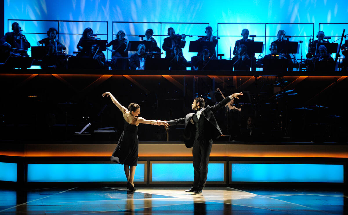 American Ballet Theater dancers Luciana Paris and Marcello Gomes perform at the opening night o ...
