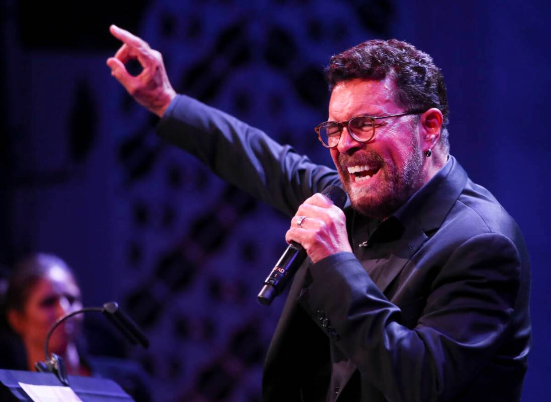 Clint Holmes during the Composers Showcase of Las Vegas at The Smith Center Cabaret Jazz in Las ...