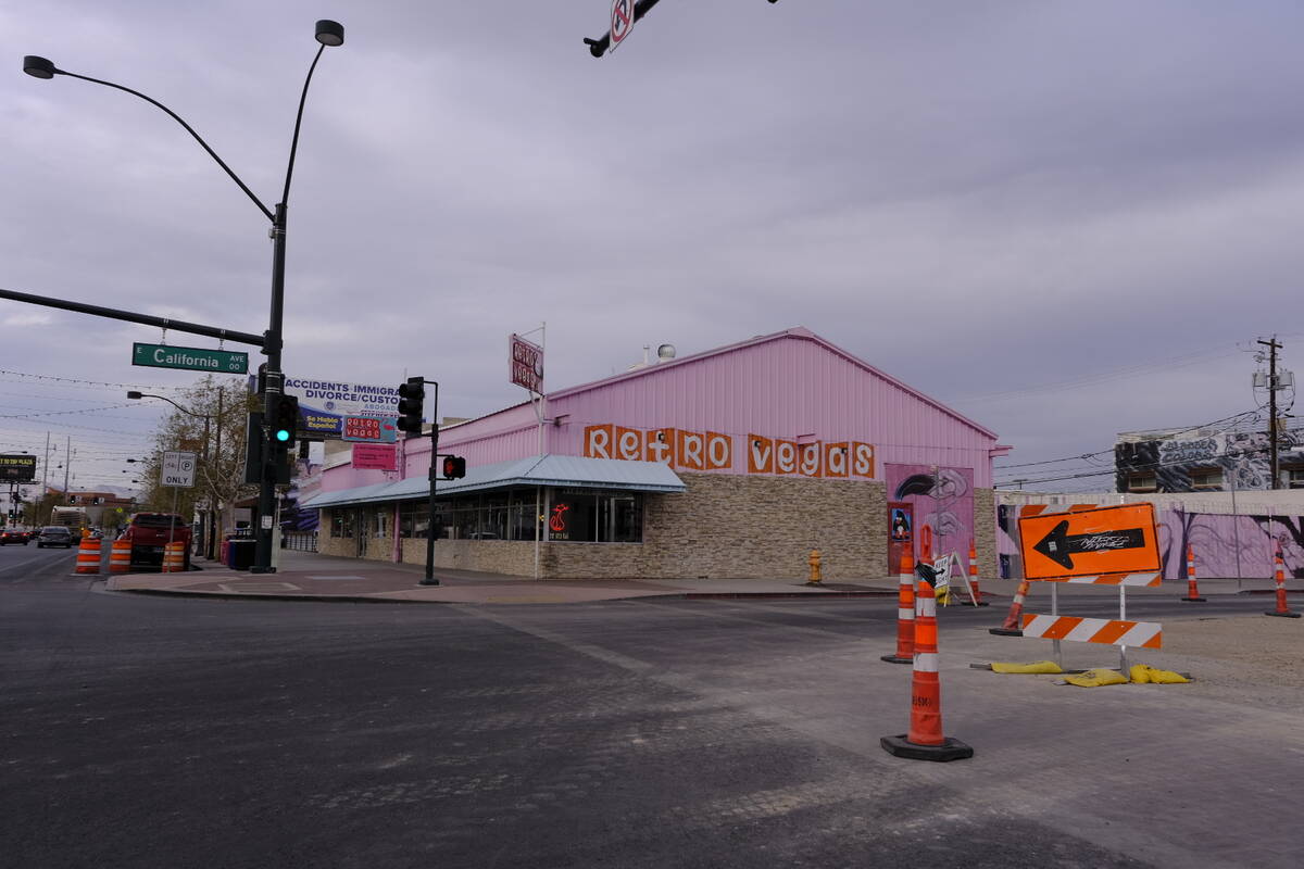The current Retro Vegas space on Main Street in Las Vegas’ Arts District will be the new home ...