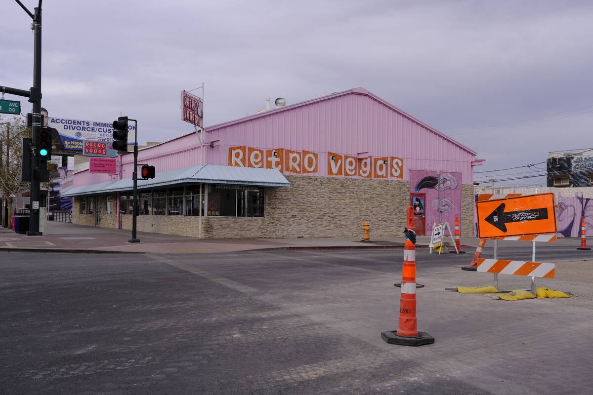 The current Retro Vegas space on Main Street in Las Vegas’ Arts District will be the new home ...