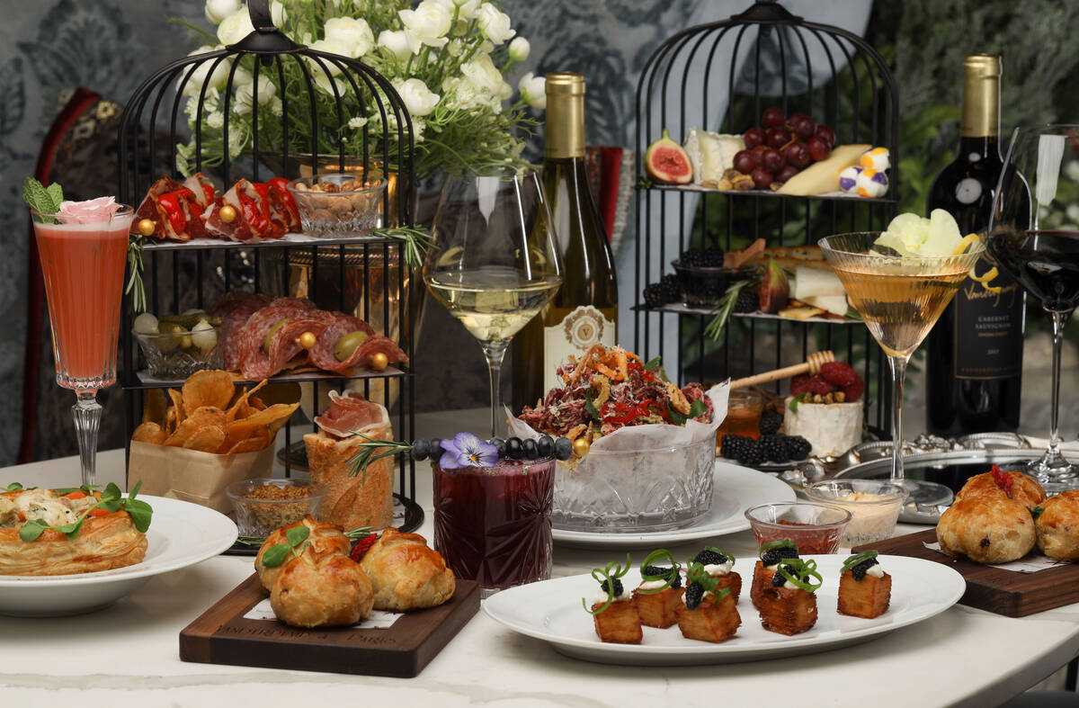 The menu features dozens of Parisian-inspired items. (Photo credit: Palm + Ocean)