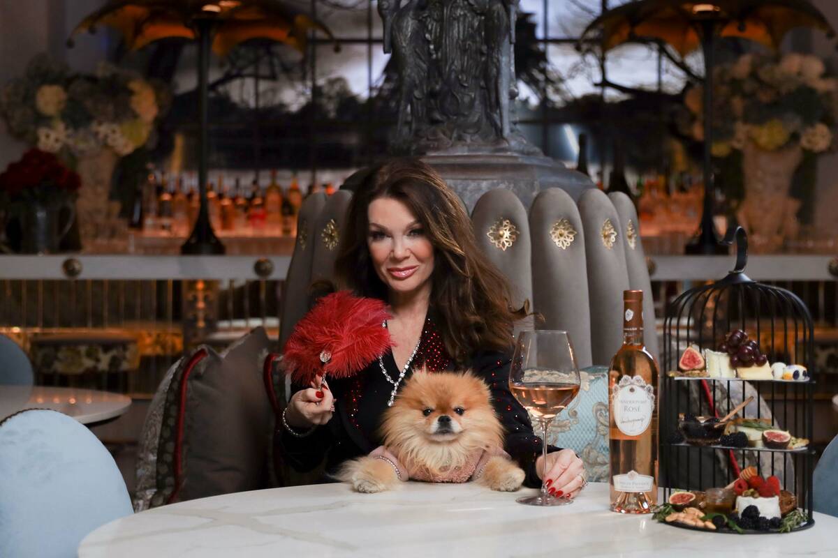 Lisa Vanderpump sitting pretty at her new restaurant, Vanderpump a Paris. (Photo credit: Palm + ...