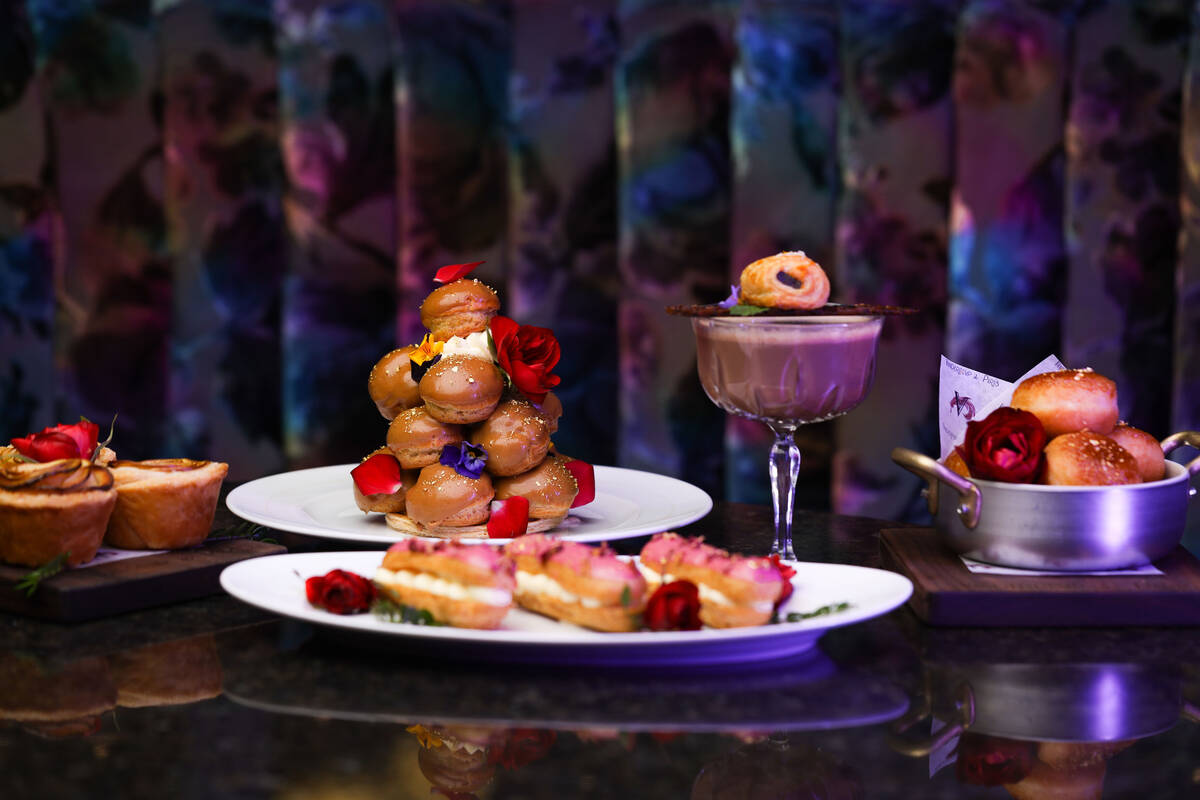 Dessert offerings at the new restaurant. (Credit: Palm + Ocean)
