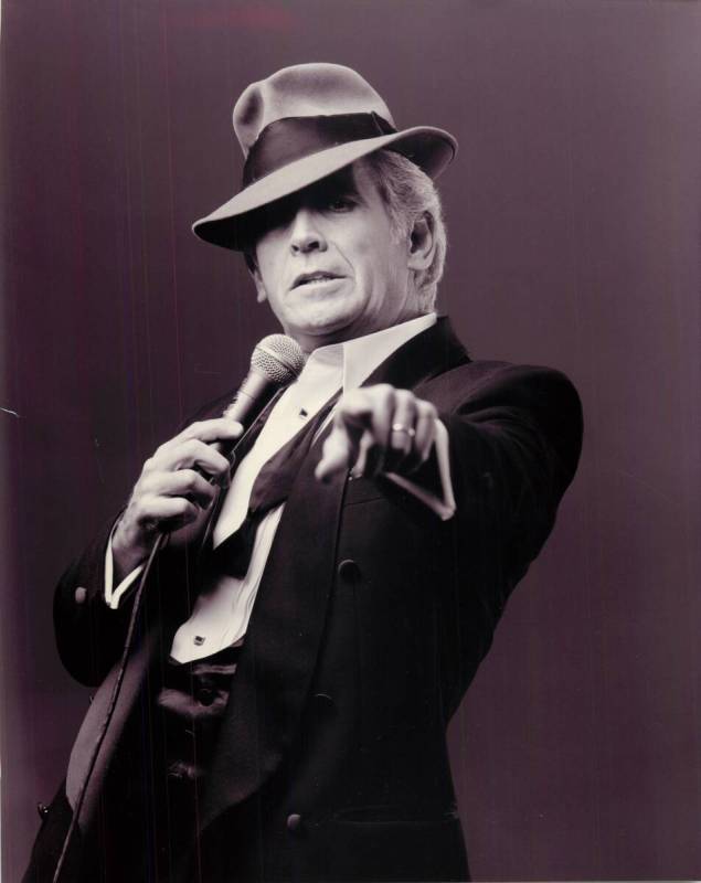 Bill Acosta is shown in 1999 during his "Lasting Impressions" residency at Luxor's Atrium Showr ...
