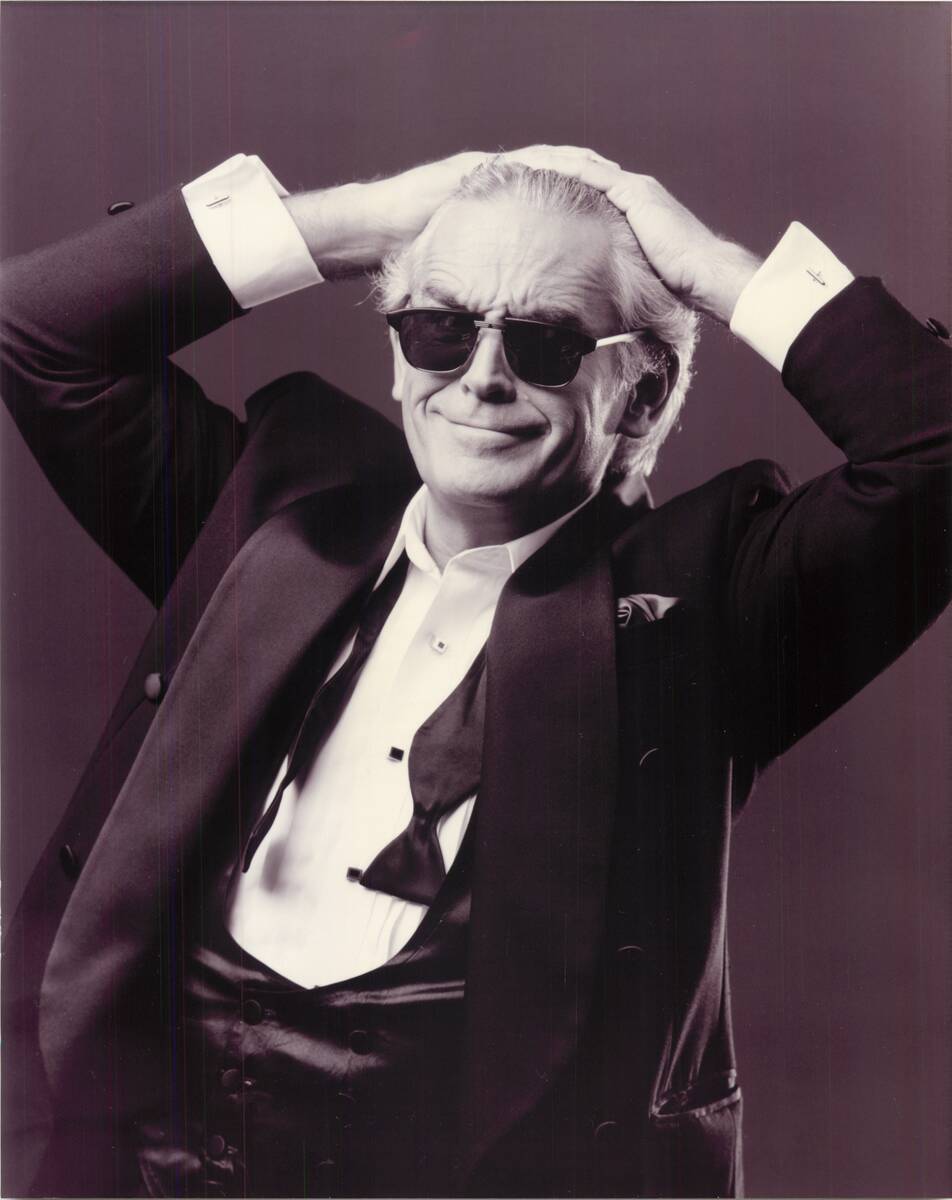 Bill Acosta is shown in 1999 during his "Lasting Impressions" residency at Luxor's Atrium Showr ...