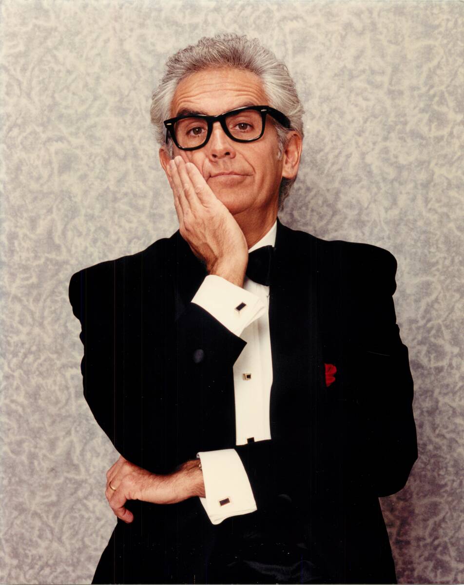 Bill Acosta is shown in 1999 during his "Lasting Impressions" residency at Luxor's Atrium Showr ...