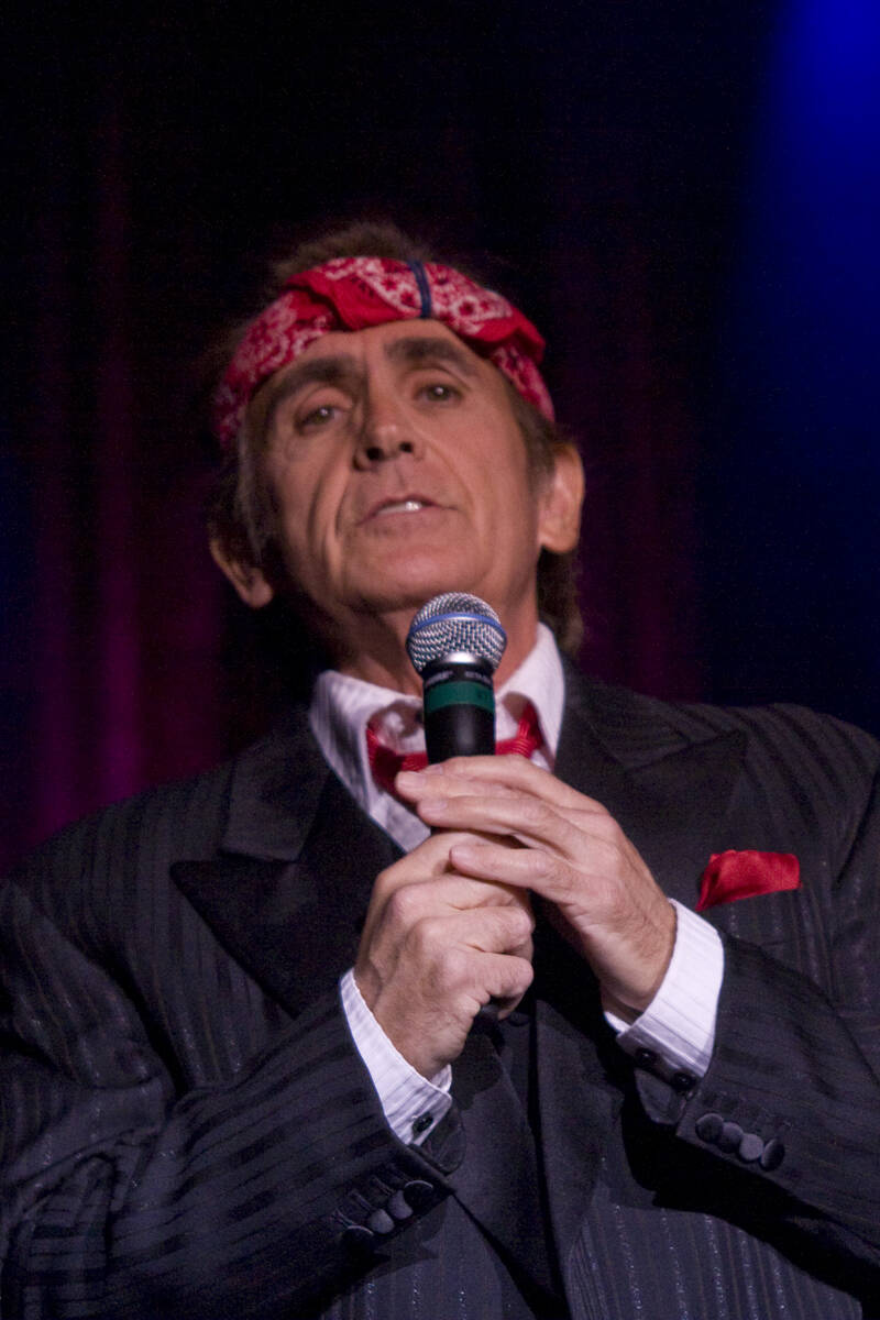 Bill Acosta, "The Man of 1,001 Voices, headlined at two Strip hotels, Luxor and Flamingo, in th ...