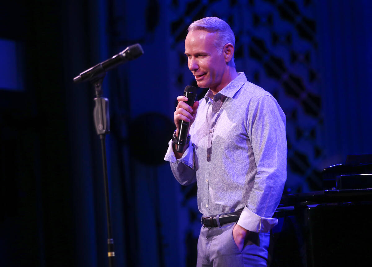 Richard Oberacker during the Composers Showcase of Las Vegas at The Smith Centerճ Cabaret ...