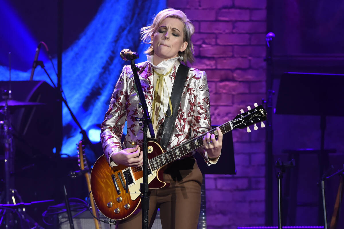 Brandi Carlile performs during the Americana Honors & Awards show Wednesday, Sept. 22, 2021 ...