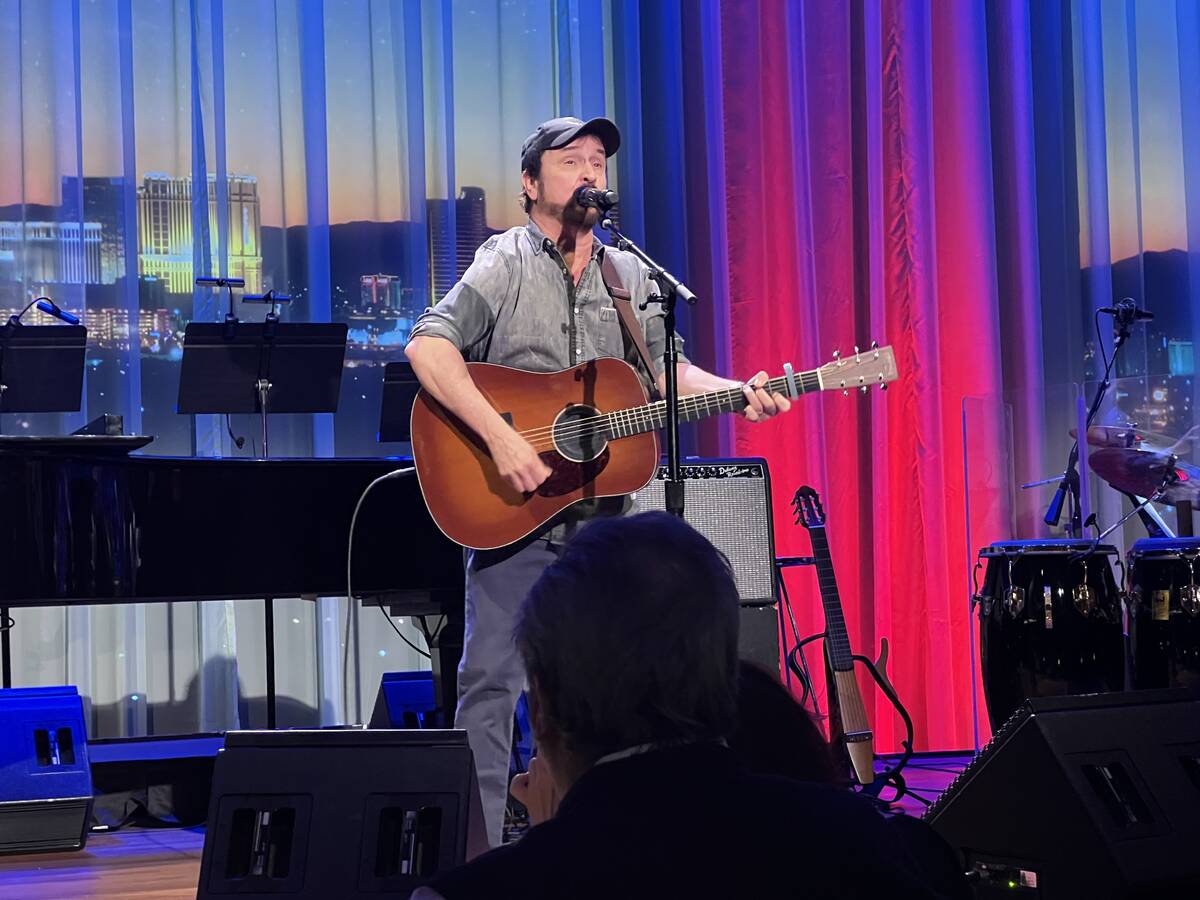 Dennis Blair is shown at The Composers Showcase of Las Vegas on Wednesday, March 30, 2022. (Joh ...