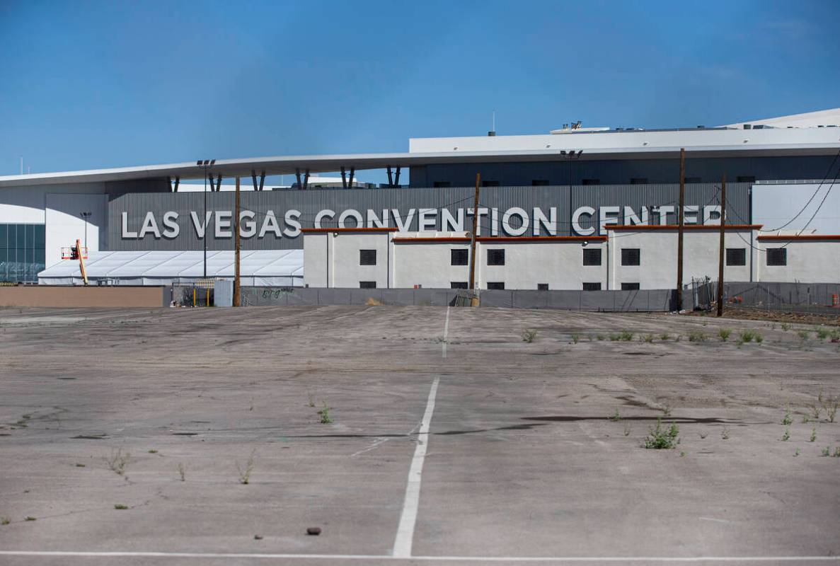Land that was acquired by the Siegel Group is seen adjacent to the Peppermill, not pictured, al ...
