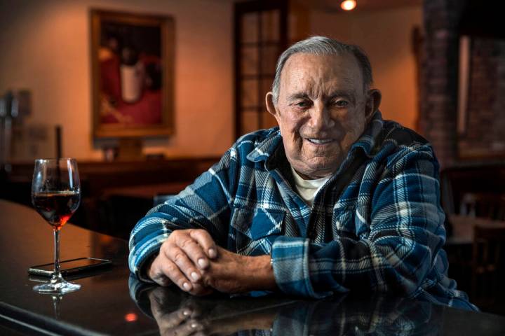 Piero's owner Freddie Glusman at the bar in his restaurant on the 25th anniversary of "Cas ...