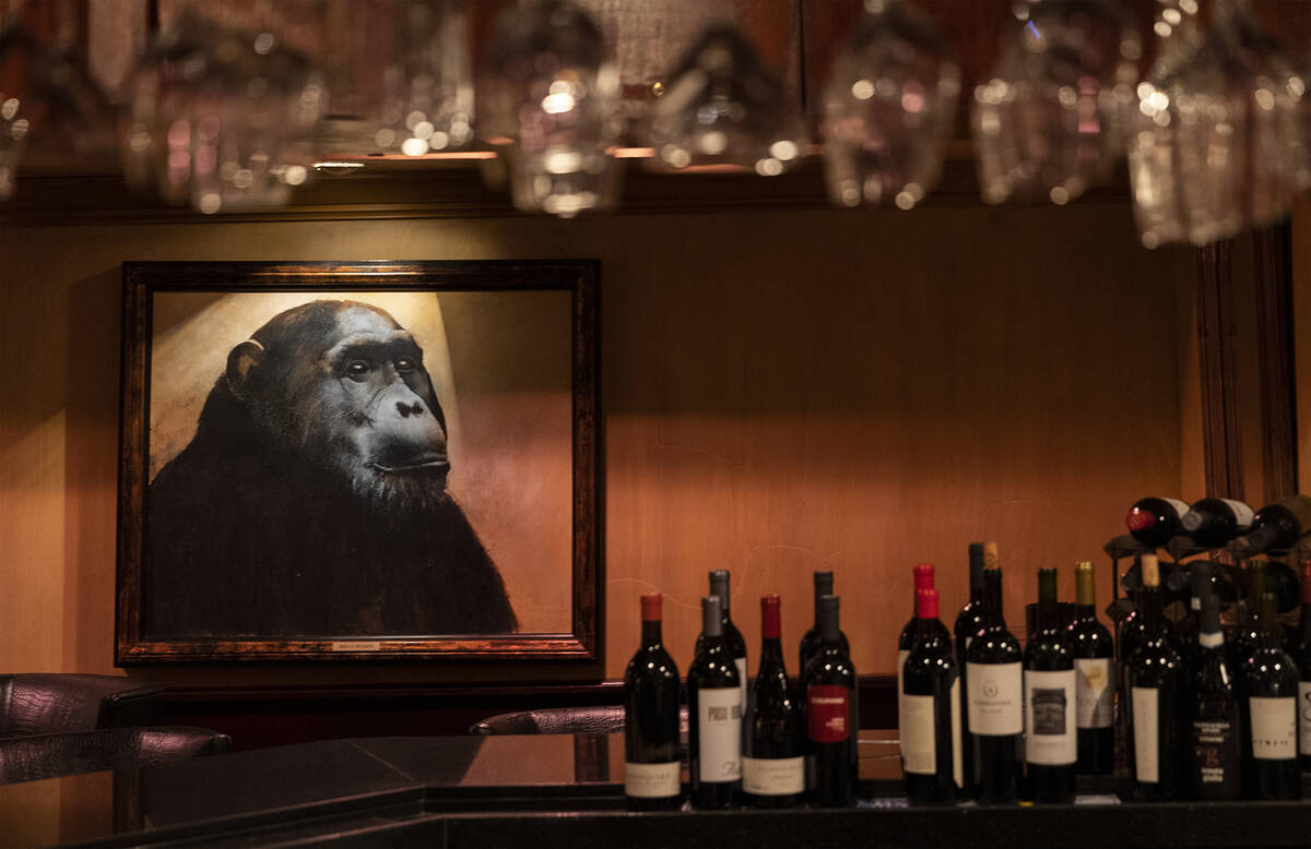The Monkey Bar at Piero's Italian Cuisine on Thursday, April 7, 2022, in Las Vegas. (Benjamin H ...