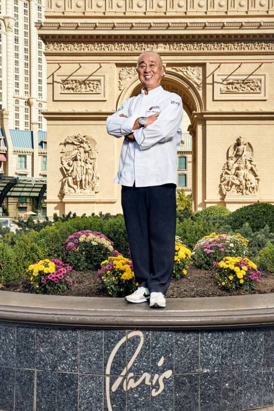 Chef Nobu Matsuhisa, a founder of Nobu Hospitality, which has more than 40 Nobu locations aroun ...