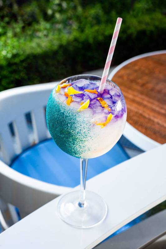 A Monaco cocktail from Aft Cocktail Deck set to debut in the Wynn does lemon three ways: lemon ...