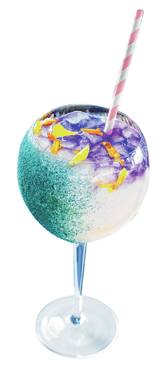 A Monaco cocktail from Aft Cocktail Deck set to debut in the Wynn does lemon three ways: lemon ...