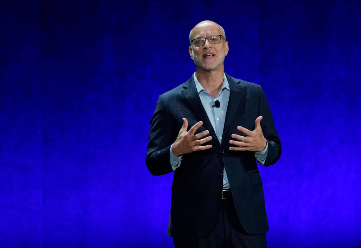 John Fithian, president and CEO of the National Association of Theatre Owners (NATO), speaks du ...